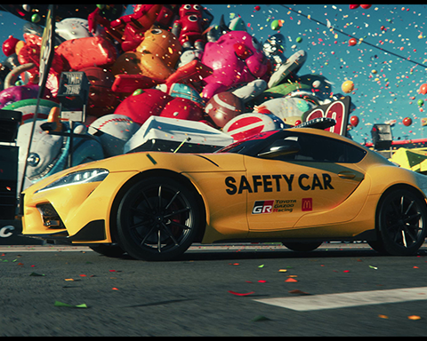 GO! GR SUPRA SAFETY CAR!